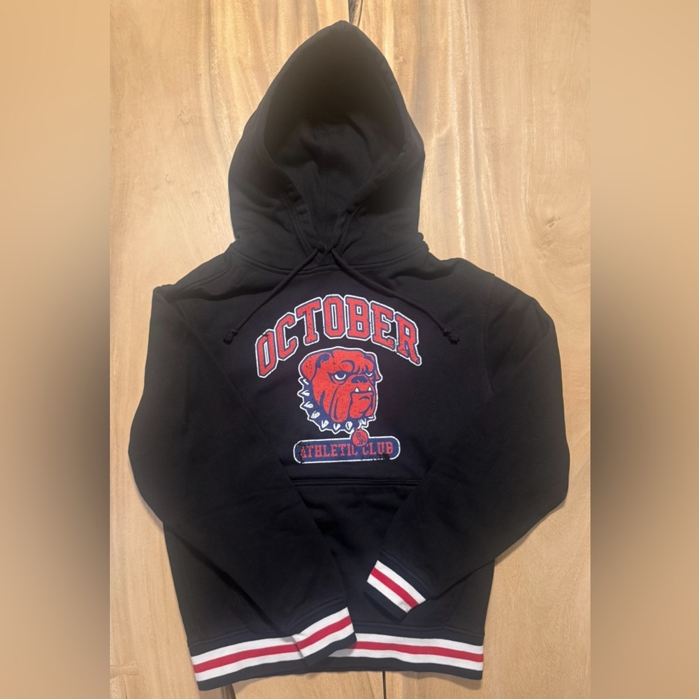 OVO - October’s Very Own Kids Black October Athletic Club Hoodie Size XS